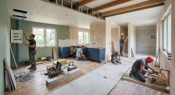 Teljes lakásfelújítás és generálkivitelezés